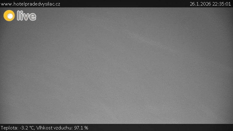 Praděd - Vysílač - Praděd - Vysílač - 26.1.2026 v 22:35