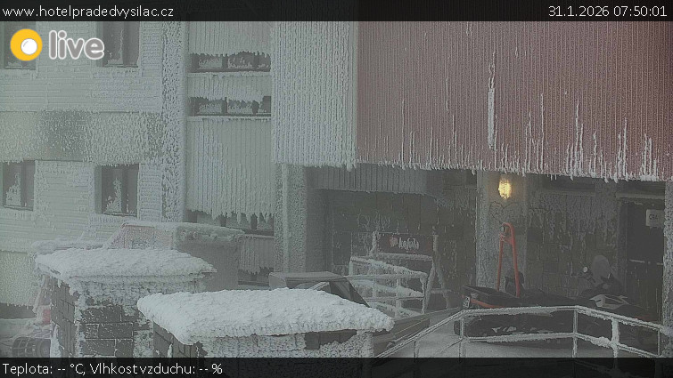 Praděd - Vysílač - Praděd - Vysílač - 31.1.2026 v 07:50