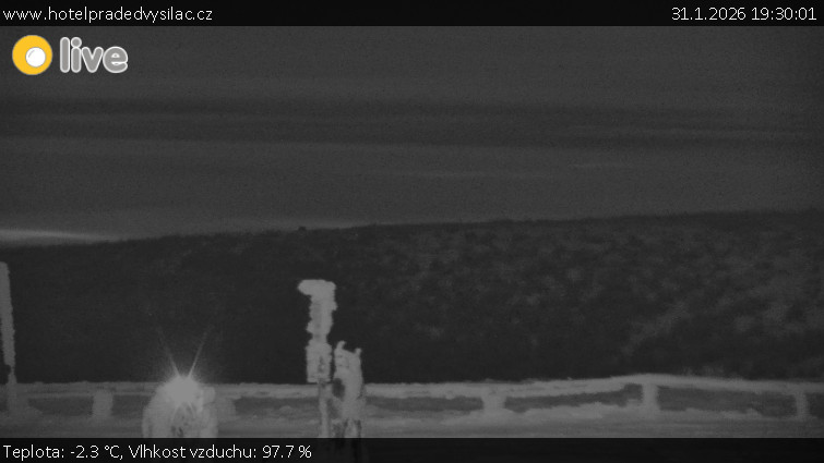 Praděd - Vysílač - Praděd - Vysílač - 31.1.2026 v 19:30