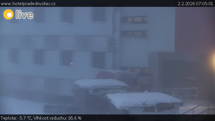 Praděd - Vysílač - Praděd - Vysílač - 2.2.2026 v 07:05