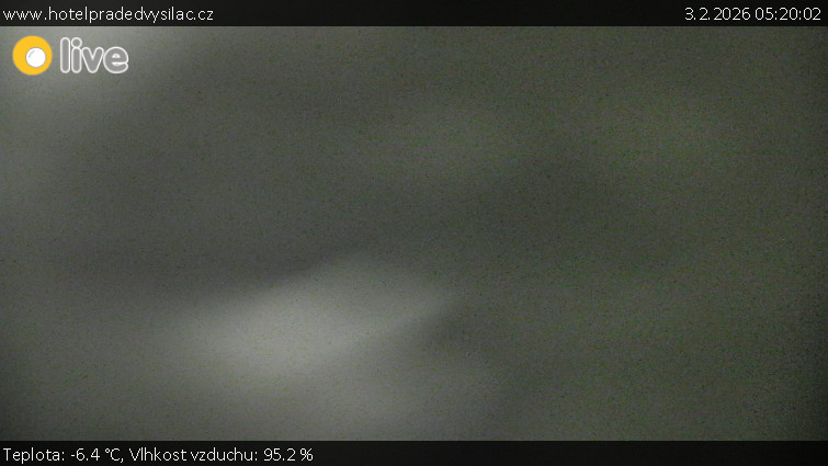 Praděd - Vysílač - Praděd - Vysílač - 3.2.2026 v 05:20