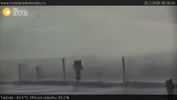 Praděd - Vysílač - Praděd - Vysílač - 20.2.2026 v 09:30