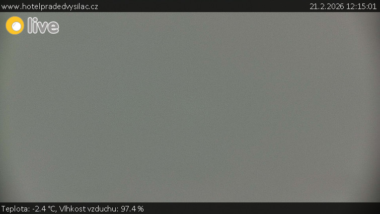 Praděd - Vysílač - Praděd - Vysílač - 21.2.2026 v 12:15