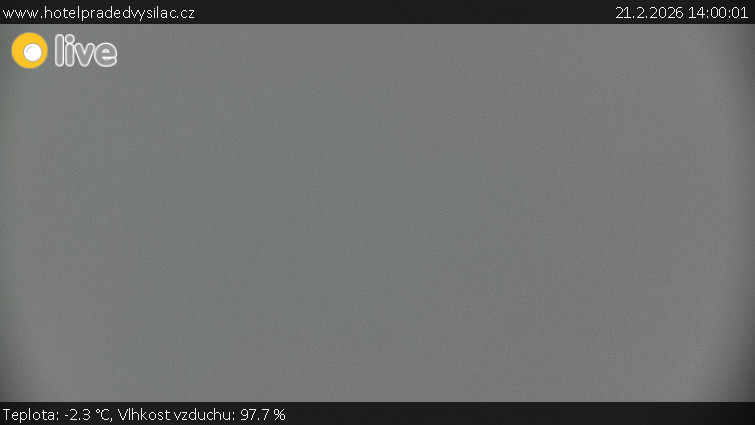 Praděd - Vysílač - Praděd - Vysílač - 21.2.2026 v 14:00