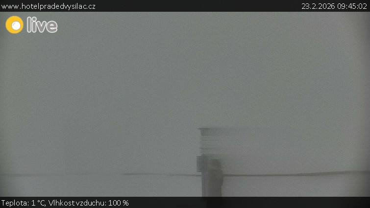 Praděd - Vysílač - Praděd - Vysílač - 23.2.2026 v 09:45