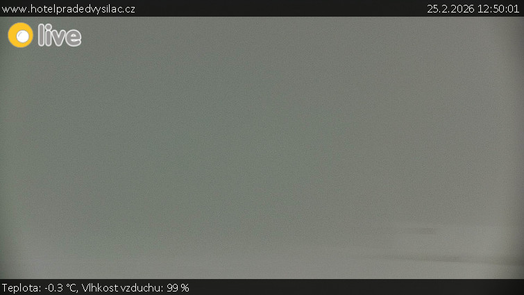 Praděd - Vysílač - Praděd - Vysílač - 25.2.2026 v 12:50