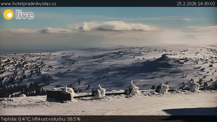 Praděd - Vysílač - Praděd - Vysílač - 25.2.2026 v 14:30