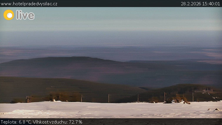 Praděd - Vysílač - Praděd - Vysílač - 28.2.2026 v 15:40