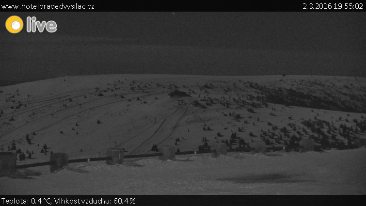 Praděd - Vysílač - Praděd - Vysílač - 2.3.2026 v 19:55