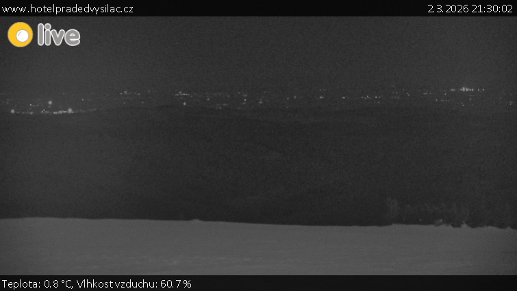 Praděd - Vysílač - Praděd - Vysílač - 2.3.2026 v 21:30