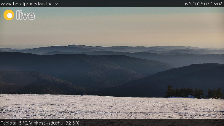 Praděd - Vysílač - Praděd - Vysílač - 6.3.2026 v 07:15