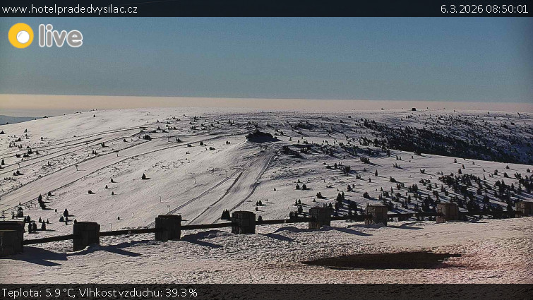 Praděd - Vysílač - Praděd - Vysílač - 6.3.2026 v 08:50