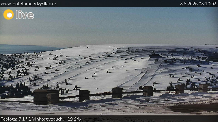 Praděd - Vysílač - Praděd - Vysílač - 8.3.2026 v 08:10