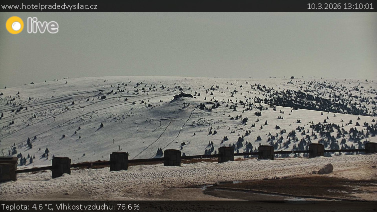 Praděd - Vysílač - Praděd - Vysílač - 10.3.2026 v 13:10