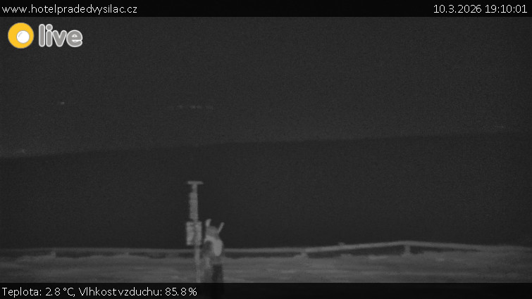 Praděd - Vysílač - Praděd - Vysílač - 10.3.2026 v 19:10
