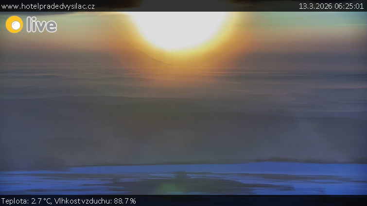 Praděd - Vysílač - Praděd - Vysílač - 13.3.2026 v 06:25