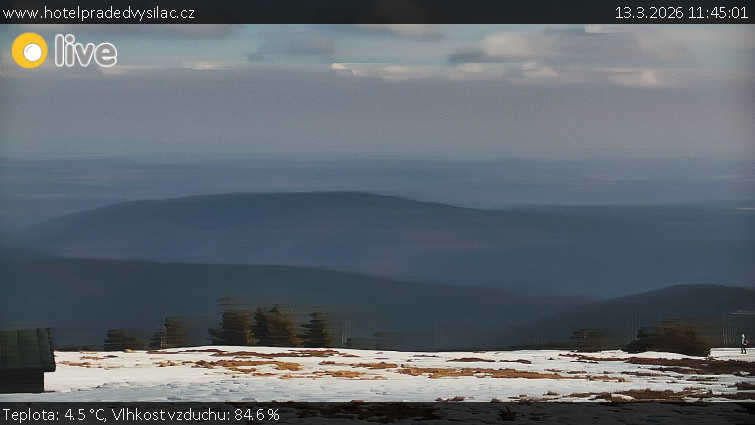 Praděd - Vysílač - Praděd - Vysílač - 13.3.2026 v 11:45