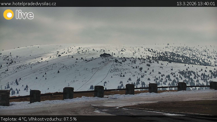 Praděd - Vysílač - Praděd - Vysílač - 13.3.2026 v 13:40