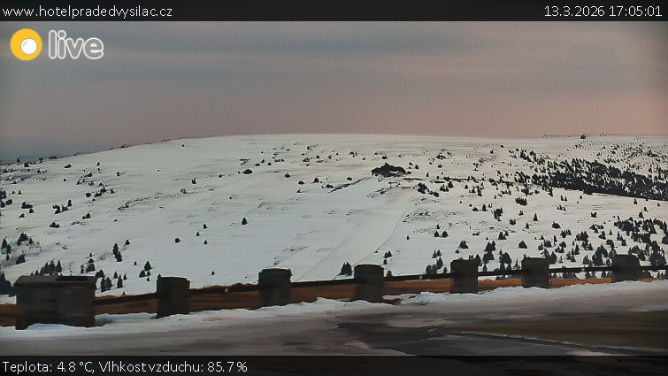 Praděd - Vysílač - Praděd - Vysílač - 13.3.2026 v 17:05
