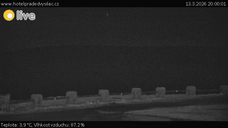 Praděd - Vysílač - Praděd - Vysílač - 13.3.2026 v 20:00