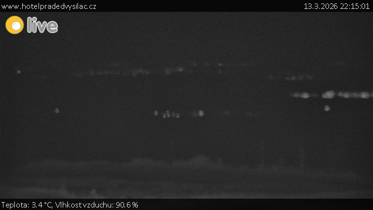 Praděd - Vysílač - Praděd - Vysílač - 13.3.2026 v 22:15