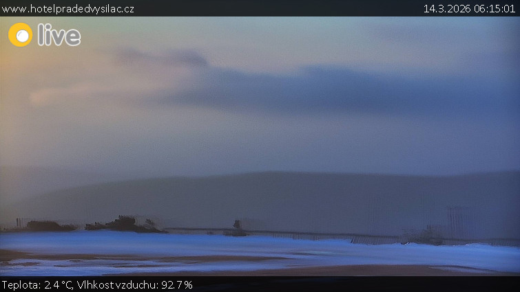 Praděd - Vysílač - Praděd - Vysílač - 14.3.2026 v 06:15