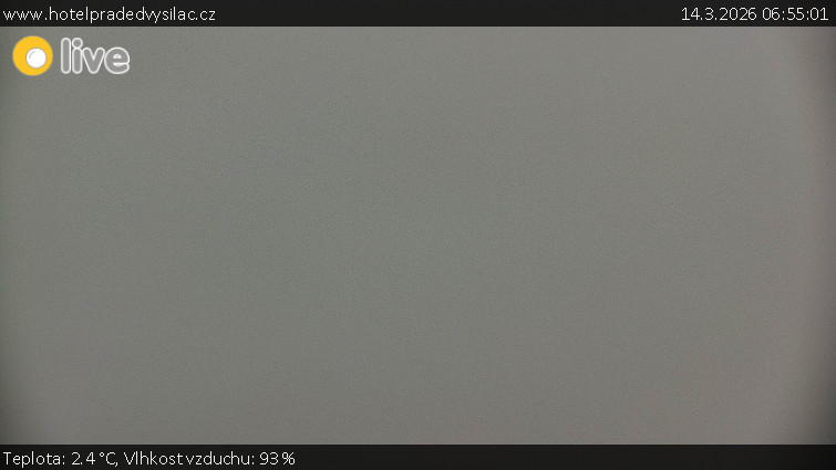 Praděd - Vysílač - Praděd - Vysílač - 14.3.2026 v 06:55