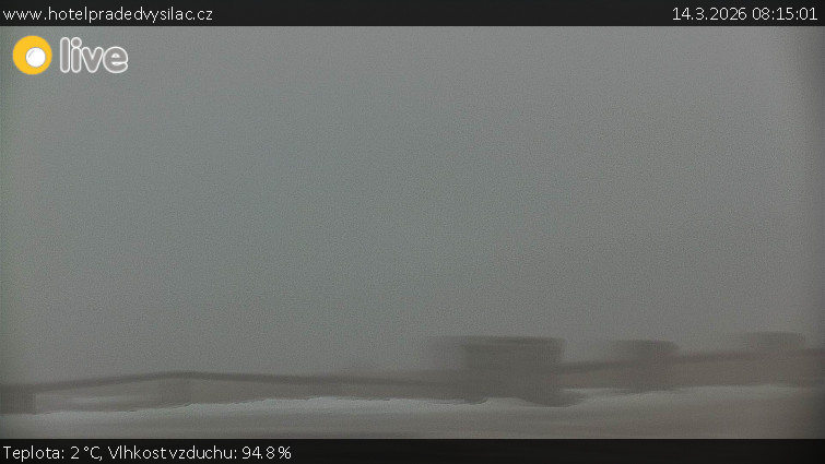 Praděd - Vysílač - Praděd - Vysílač - 14.3.2026 v 08:15