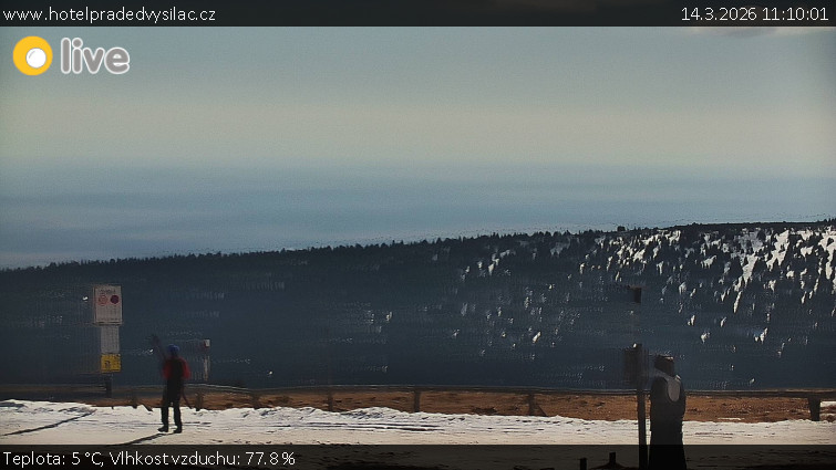Praděd - Vysílač - Praděd - Vysílač - 14.3.2026 v 11:10