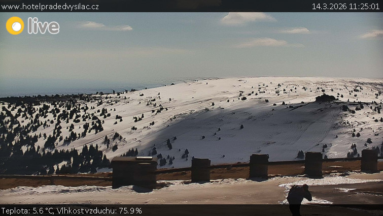 Praděd - Vysílač - Praděd - Vysílač - 14.3.2026 v 11:25
