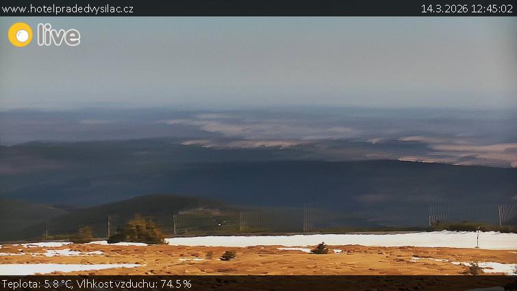 Praděd - Vysílač - Praděd - Vysílač - 14.3.2026 v 12:45