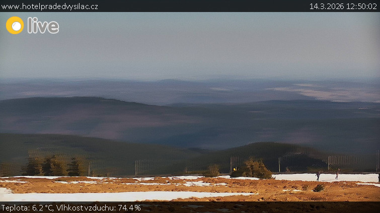 Praděd - Vysílač - Praděd - Vysílač - 14.3.2026 v 12:50