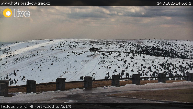 Praděd - Vysílač - Praděd - Vysílač - 14.3.2026 v 14:55