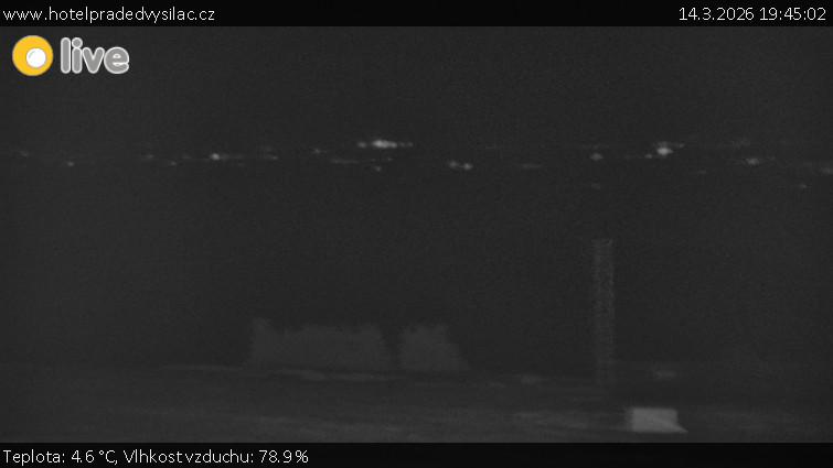 Praděd - Vysílač - Praděd - Vysílač - 14.3.2026 v 19:45