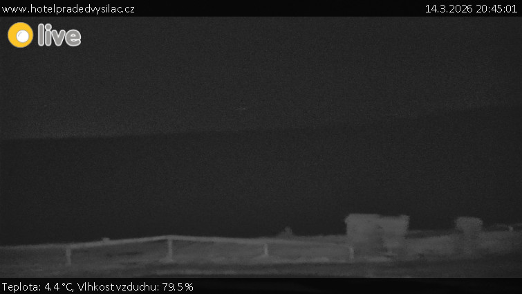 Praděd - Vysílač - Praděd - Vysílač - 14.3.2026 v 20:45