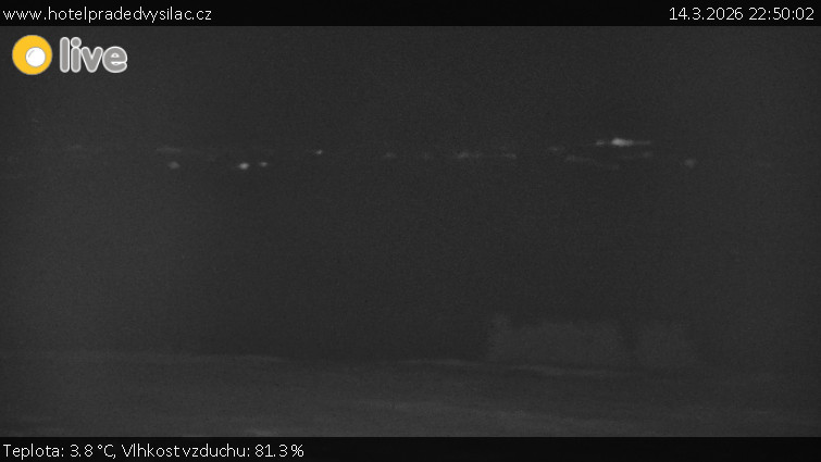 Praděd - Vysílač - Praděd - Vysílač - 14.3.2026 v 22:50
