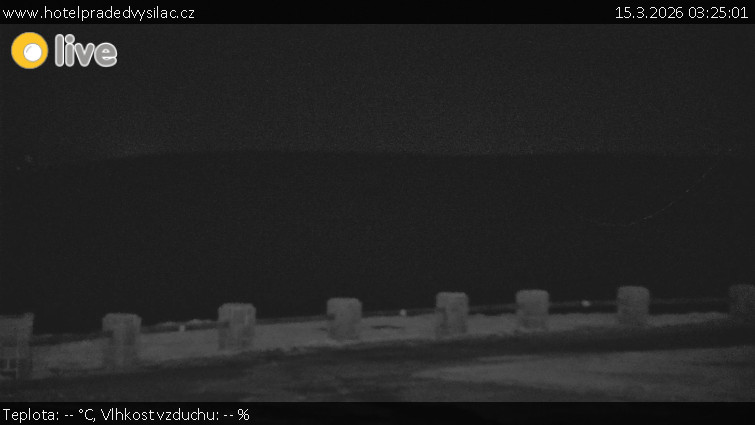 Praděd - Vysílač - Praděd - Vysílač - 15.3.2026 v 03:25