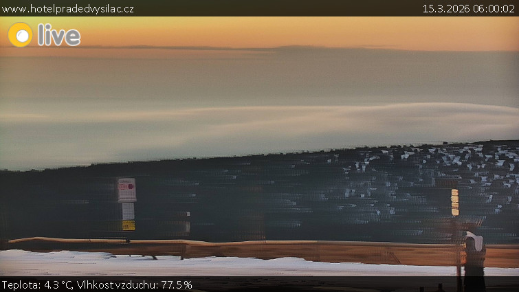 Praděd - Vysílač - Praděd - Vysílač - 15.3.2026 v 06:00