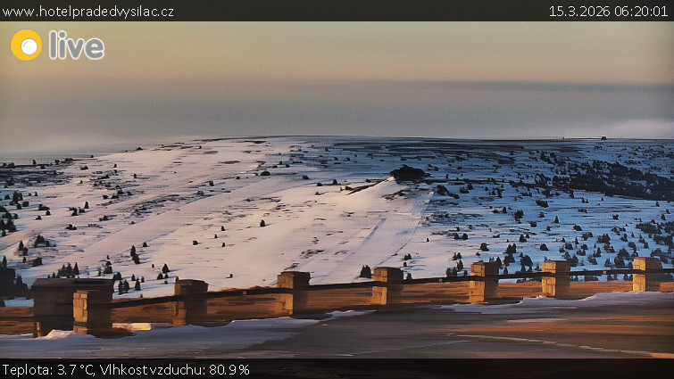 Praděd - Vysílač - Praděd - Vysílač - 15.3.2026 v 06:20