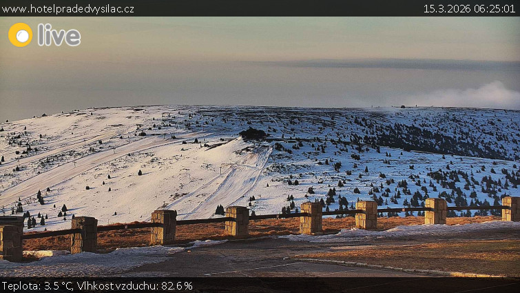 Praděd - Vysílač - Praděd - Vysílač - 15.3.2026 v 06:25