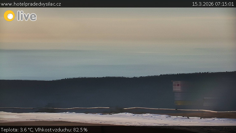 Praděd - Vysílač - Praděd - Vysílač - 15.3.2026 v 07:15