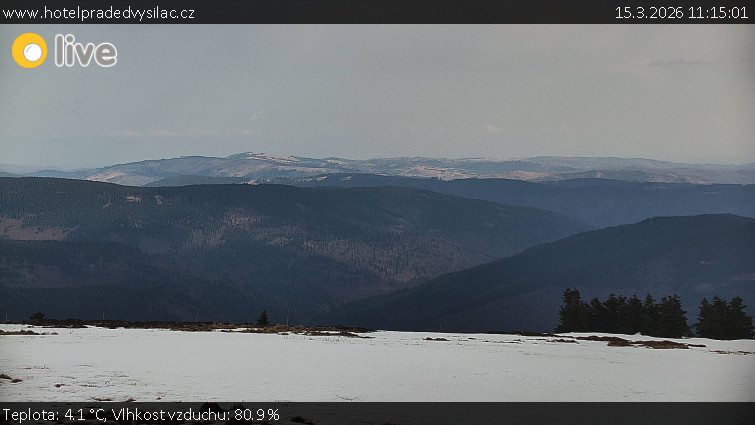 Praděd - Vysílač - Praděd - Vysílač - 15.3.2026 v 11:15