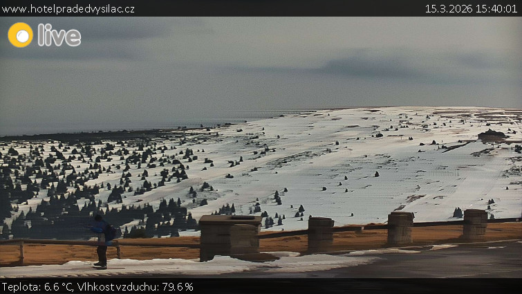 Praděd - Vysílač - Praděd - Vysílač - 15.3.2026 v 15:40