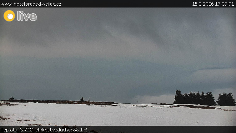 Praděd - Vysílač - Praděd - Vysílač - 15.3.2026 v 17:30