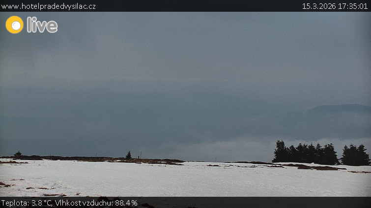 Praděd - Vysílač - Praděd - Vysílač - 15.3.2026 v 17:35