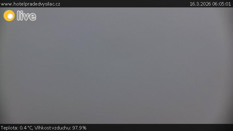 Praděd - Vysílač - Praděd - Vysílač - 16.3.2026 v 06:05