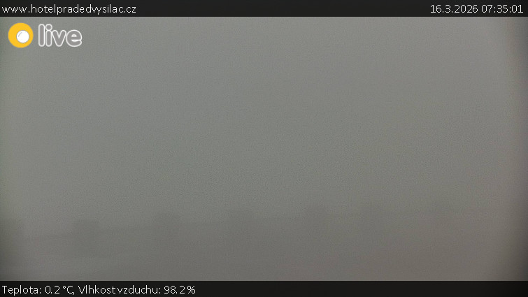 Praděd - Vysílač - Praděd - Vysílač - 16.3.2026 v 07:35