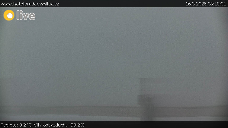 Praděd - Vysílač - Praděd - Vysílač - 16.3.2026 v 08:10