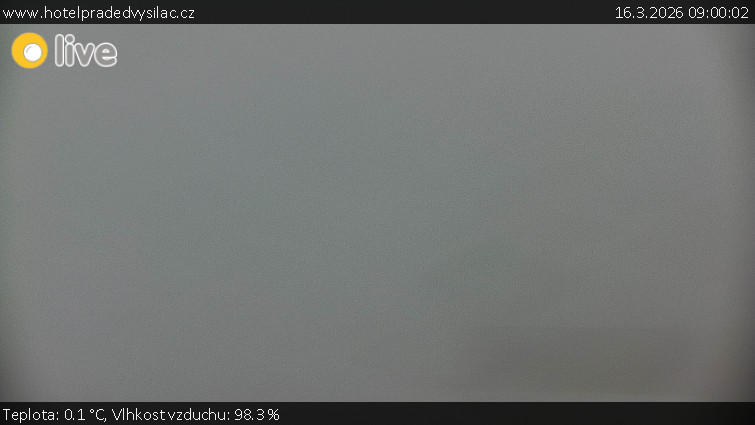 Praděd - Vysílač - Praděd - Vysílač - 16.3.2026 v 09:00