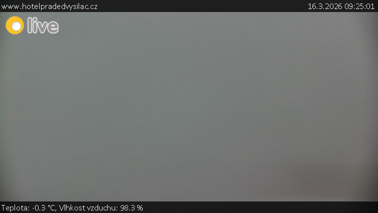 Praděd - Vysílač - Praděd - Vysílač - 16.3.2026 v 09:25